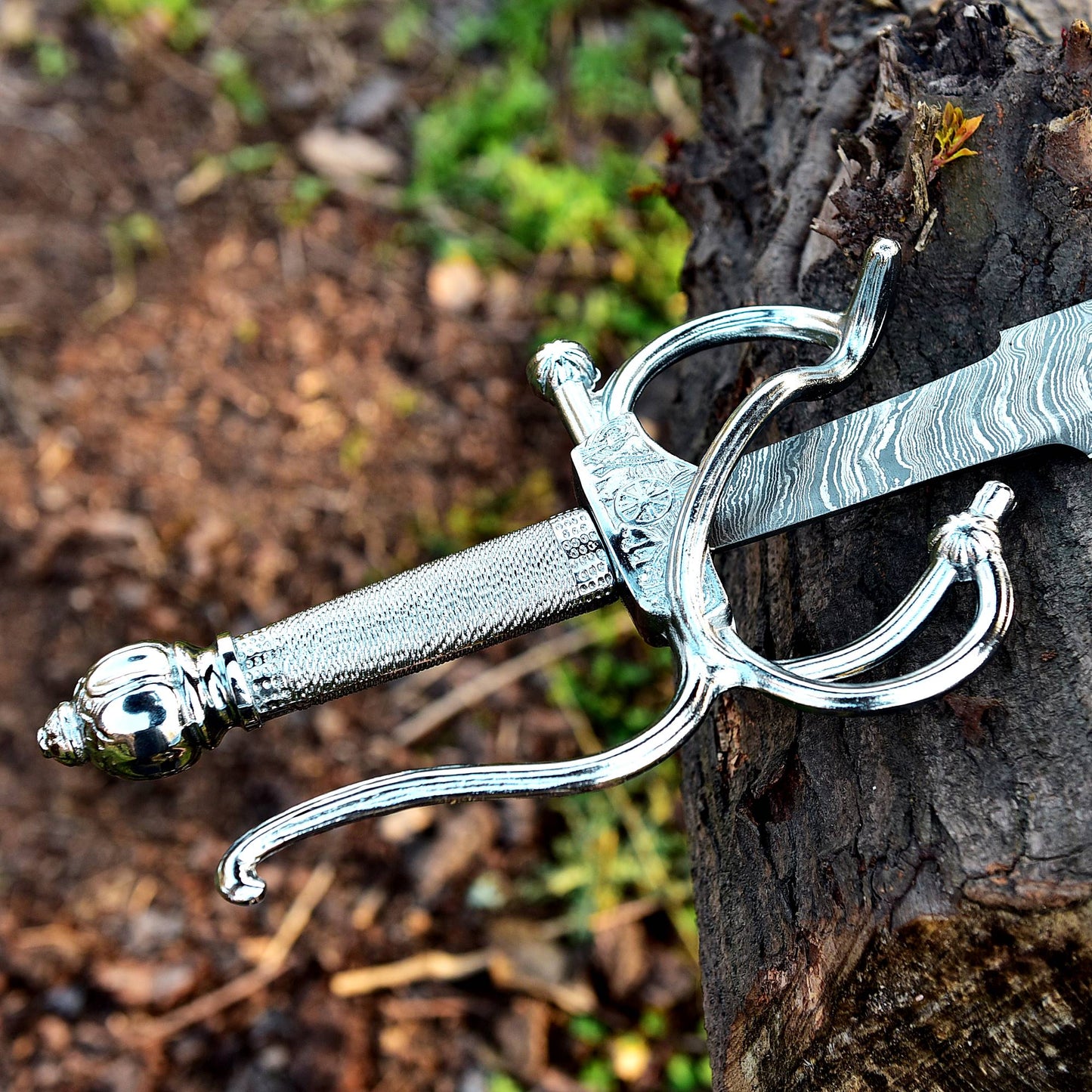 Viking Sword, Battle Ready Sword, Sword Real, Sword with Leather Sheath.